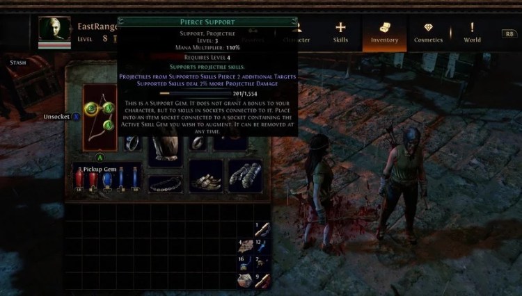 two types of poe gems