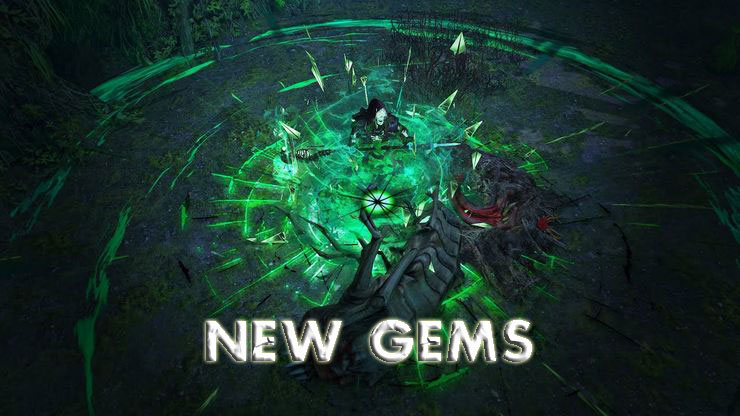 Path Of Exile Delirium League New Gems